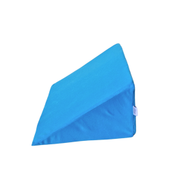 Wielofunkcyjna poduszka klin 35x45x20 cm – do leżenia, czytania i podparcia nóg - 1331 Niebieski