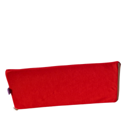 Wielofunkcyjna poduszka klin 35x45x20 cm – do leżenia, czytania i podparcia nóg - 3100 Czerwony