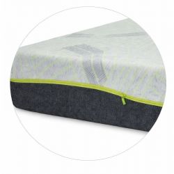 Pokrowiec na materac VENUS 90x200 (15–18 cm) z zamkiem, oddychający, antypoślizgowy, pranie 30°C | Natalia Spzoo