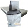 Pokrowiec na materac CLASSIC 90x200 (16–22 cm) z zamkiem dookoła, antypoślizgowy, z uchwytami, pranie 40°C | Natalia Spzoo