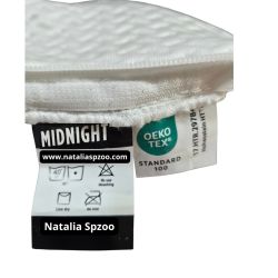 Materac MIDNIGHT 90x200 (16 cm) z zamkiem, elastyczny, antypoślizgowy, pranie 30°C | Natalia Spzoo