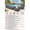 Maxi Outdoor 200x90x40 cm – duża leżanka ogrodowa, pufa wypoczynkowa 23