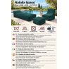 Maxi Outdoor 200x90x40 cm – duża leżanka ogrodowa, pufa wypoczynkowa 26