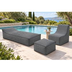 Maxi Outdoor 200x90x40 cm – duża leżanka ogrodowa, pufa wypoczynkowa 23