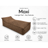 Maxi Outdoor 200x90x40 cm – duża leżanka ogrodowa, pufa wypoczynkowa 37