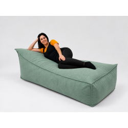 Maxi Indoor 200x90x40 cm – duża leżanka do salonu, pufa wypoczynkowa B09