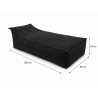 Maxi Indoor 200x90x40 cm – duża leżanka do salonu, pufa wypoczynkowa B15