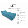 Maxi Indoor 200x90x40 cm – duża leżanka do salonu, pufa wypoczynkowa B18