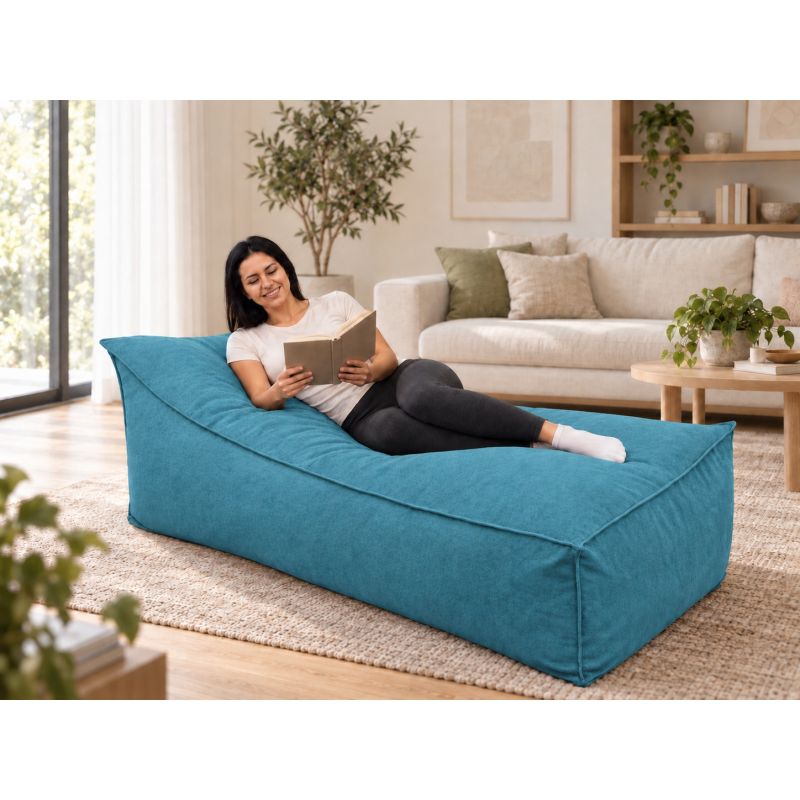 Maxi Indoor 200x90x40 cm – duża leżanka do salonu, pufa wypoczynkowa B18