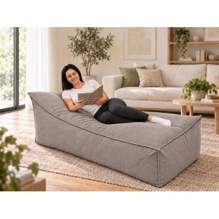 Maxi Indoor 200x90x40 cm – duża leżanka do salonu, pufa wypoczynkowa B50
