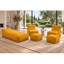 Maxi Indoor 200x90x40 cm – duża leżanka do salonu, pufa wypoczynkowa B33