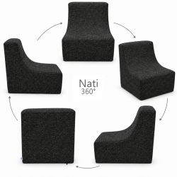Nati Outdoor 55x75x70 cm – fotel ogrodowy, fotel wypoczynkowy na taras 01