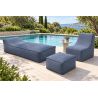 Midi Outdoor 55x55x35 cm – pufa ogrodowa, podnóżek i dodatkowe siedzisko 06