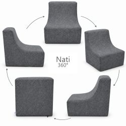 Nati Outdoor 55x75x70 cm – fotel ogrodowy, fotel wypoczynkowy na taras 23