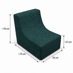 Nati Outdoor 55x75x70 cm – fotel ogrodowy, fotel wypoczynkowy na taras 26