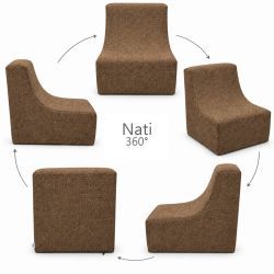 Nati Outdoor 55x75x70 cm – fotel ogrodowy, fotel wypoczynkowy na taras 37