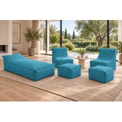 Nati Indoor 55x75x70 cm – fotel wypoczynkowy do salonu, miękki fotel relaksacyjny B18