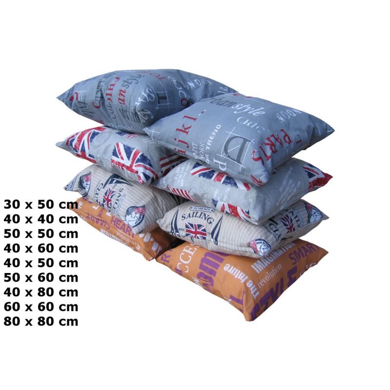 Pokrowiec poduszki dekoracyjnej  50x50 cm - LONDON