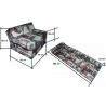 Fotel materac składany 200x70x10 cm - PRESS