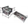 Fotel materac składany 200x70x10 cm - STYLE