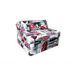 Pokrowiec na Fotel materac składany 200x70x10 cm - LONDON