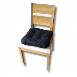 4-Pak poduszki pikowane na krzesła 38 x 38 x 8 cm - 0001