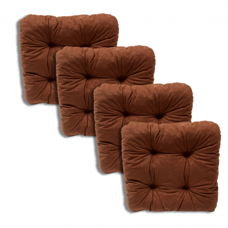 4-Pak poduszki pikowane na krzesła 1000