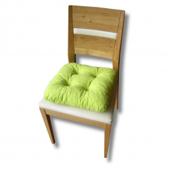 6-Pak poduszki pikowane na krzesła 40 x 40 x 8 cm - 1229
