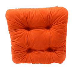6-Pak poduszki pikowane na krzesła 38 x 38 x 8 cm - 1333
