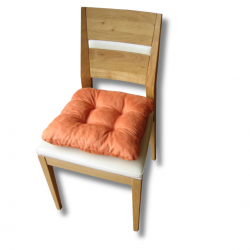 6-Pak poduszki pikowane na krzesła 38 x 38 x 8 cm - 1333