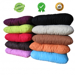 6-Pak poduszki pikowane na krzesła 38 x 38 x 8 cm - 1333