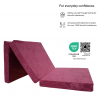 Materac składany 198x80x10 cm do spania – turystyczny, dla gości, do kampera Natalia Spzoo - 1224