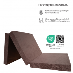 Materac składany 198x80x10 cm do spania – turystyczny, dla gości, do kampera Natalia Spzoo - 1021