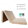 Materac składany 198x80x10 cm do spania – turystyczny, dla gości, do kampera Natalia Spzoo - 1009
