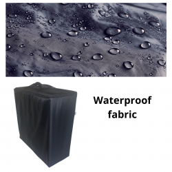 Wodoodporna torba ochronna na materac składany 200x90x8cm czarna