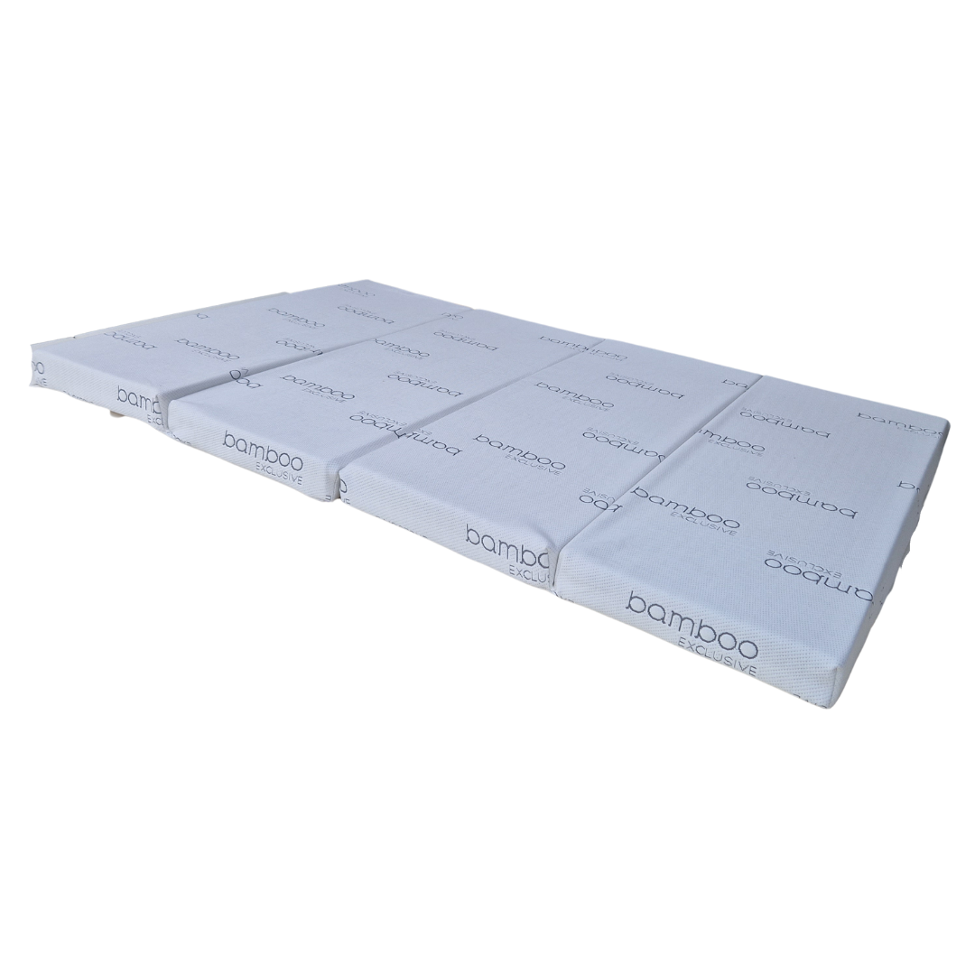 Matelas entièrement déplié prêt à dormir