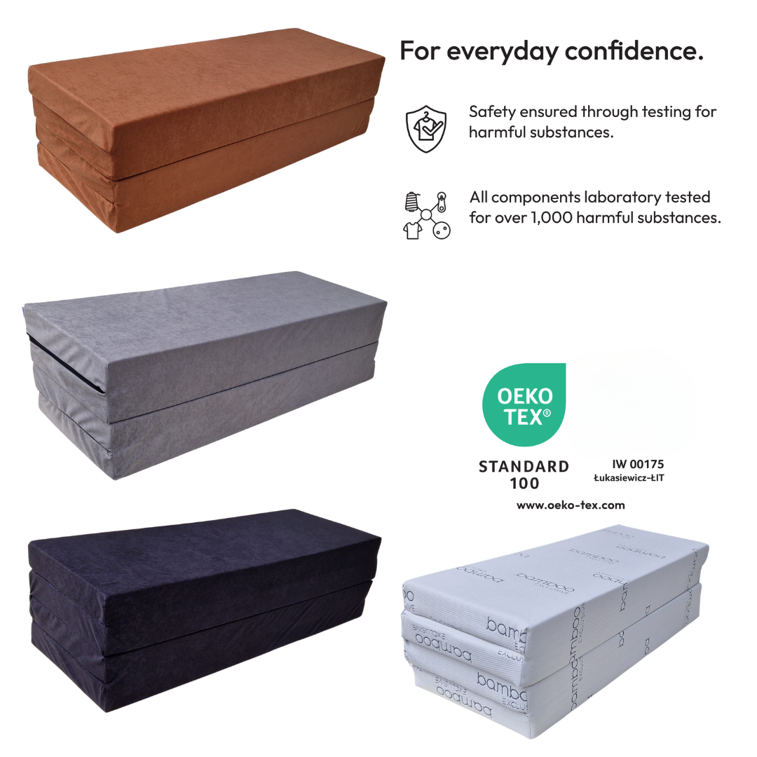 Matelas pliant certifié OEKO-TEX STANDARD 100 IW00175